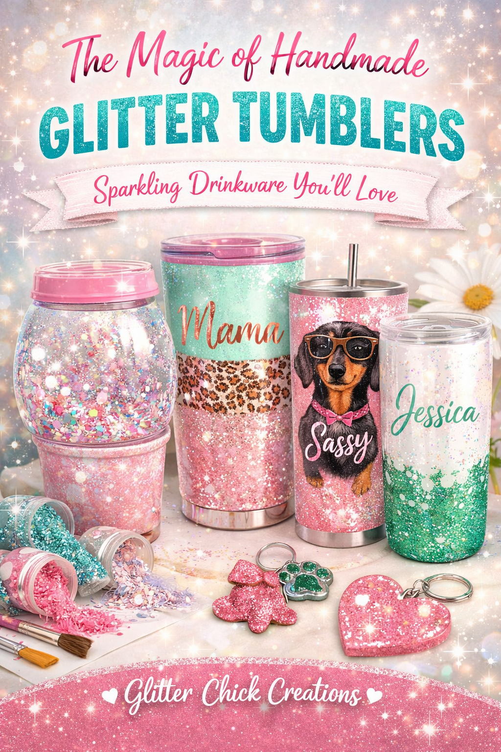 The Magic of Handmade Glitter Tumblers: Why Craft Lovers Are Obsessed